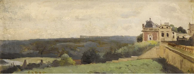 La terraza de Saint-Germain en Laye castillo